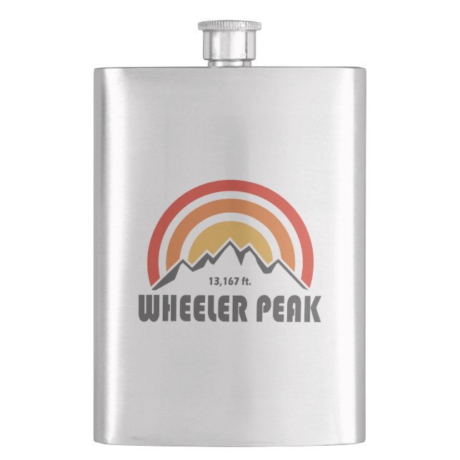 Wheeler Peak Hip Flask (Front)