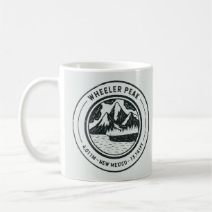 Wheeler Peak New Mexico Hiking Skiing Travel Coffee Mug