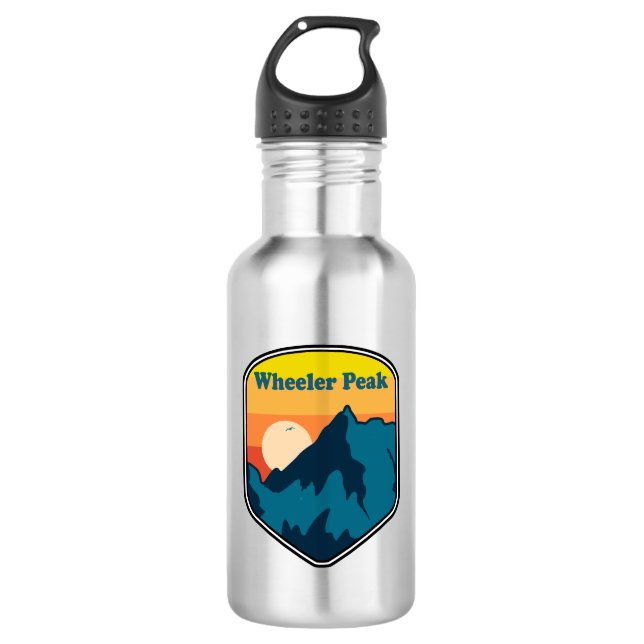 Wheeler Peak New Mexico Sunrise 532 Ml Water Bottle (Front)
