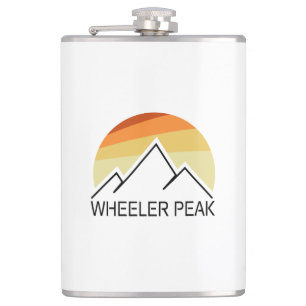 Wheeler Peak Retro Hip Flask