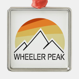 Wheeler Peak Retro Metal Tree Decoration