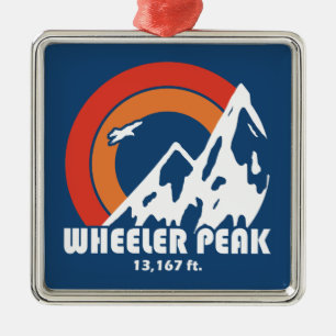 Wheeler Peak Sun Eagle Metal Tree Decoration