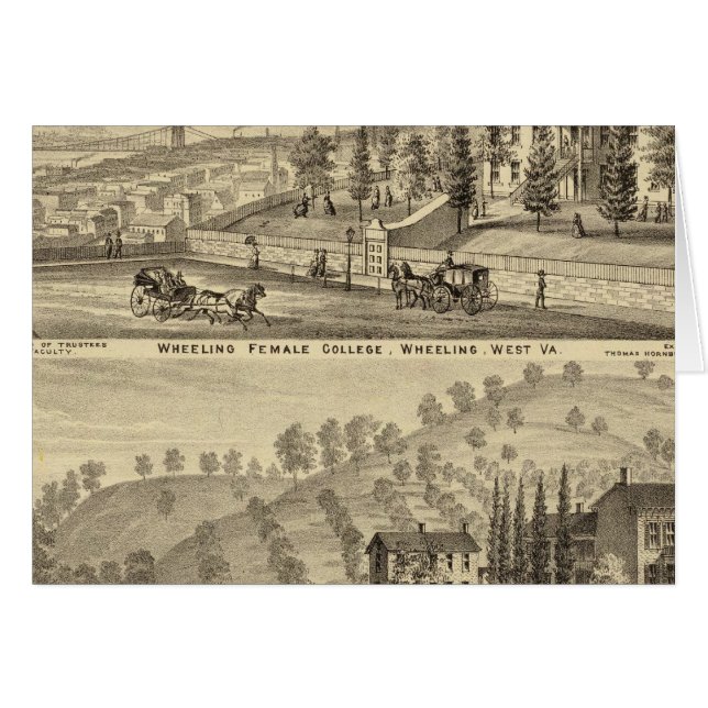 Wheeling Female College, Wheeling (Front Horizontal)