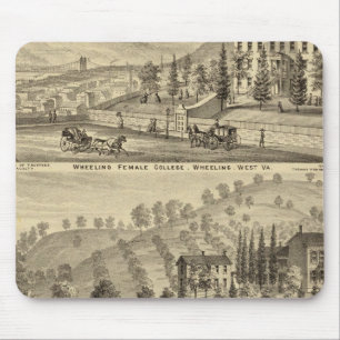 Wheeling Female College, Wheeling Mouse Mat
