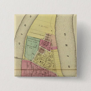 Wheeling Island 15 Cm Square Badge