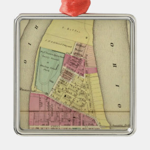 Wheeling Island Metal Tree Decoration