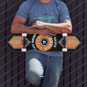 Wheels and Skeels Skate Grind City Skateboard