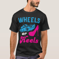 Wheels Heels Boy Girl Baby Shower Gender Reveal