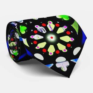 Wheels of fortune tie