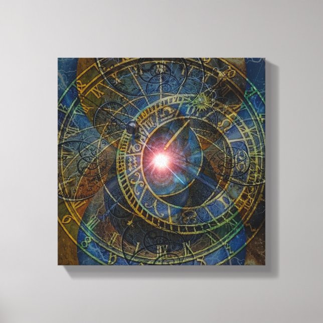 Wheels of Time Canvas Print (Front)
