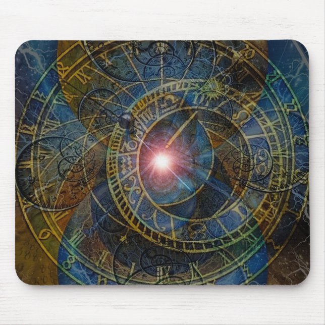 Wheels of Time Mouse Mat (Front)