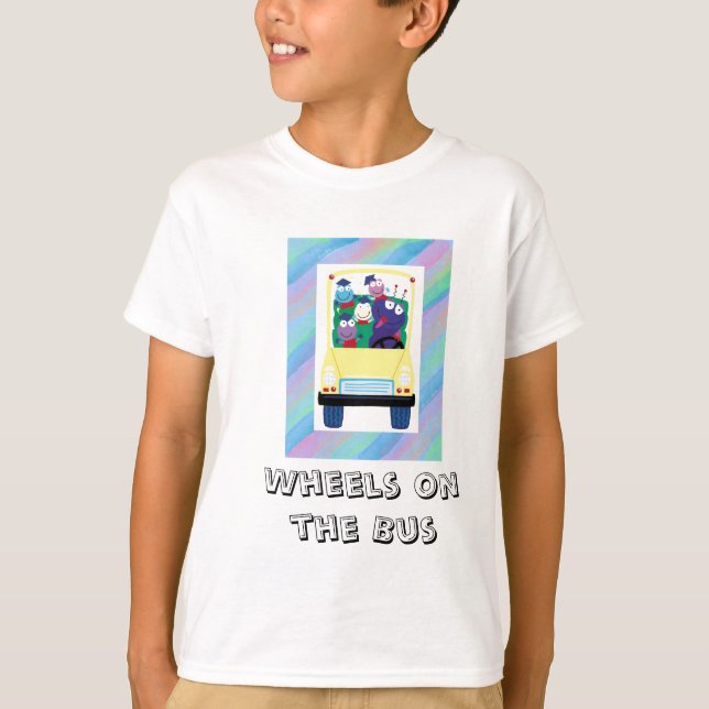 Wheels-on-the-Bus T-Shirt (Front)