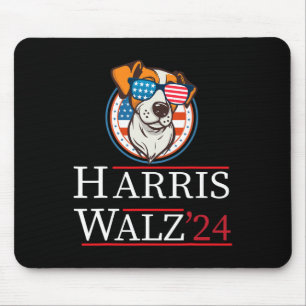 Wheimer 2024 Funny Dog Election Kamala Harris Tim  Mouse Mat