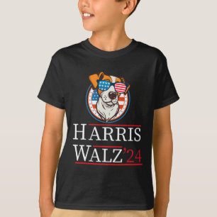 Wheimer 2024 Funny Dog Election Kamala Harris Tim  T-Shirt