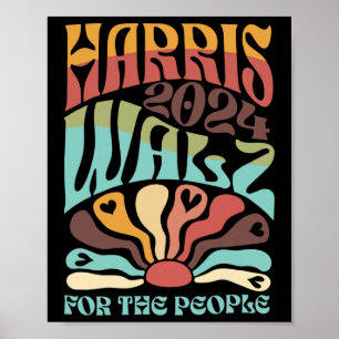 Wheimer For The People Kamala Harris Waltz  Poster