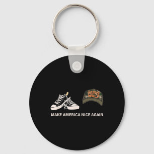 Wheimer Kamal Make America Nice Again Kamala Rally Key Ring
