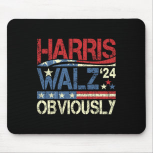 Wheimer Obviously! Harris Waltz 2024 Election 2 Mouse Mat