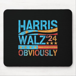 Wheimer Obviously! Harris Waltz 2024 Election Mouse Mat
