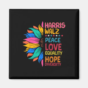 Wheimer Peace Love Equality Hope Diversity Magnet