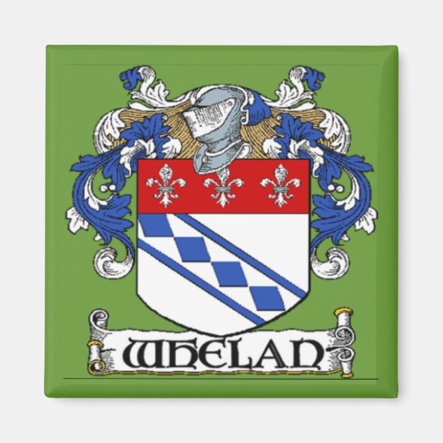 Whelan Coat of Arms Magnet (Front)