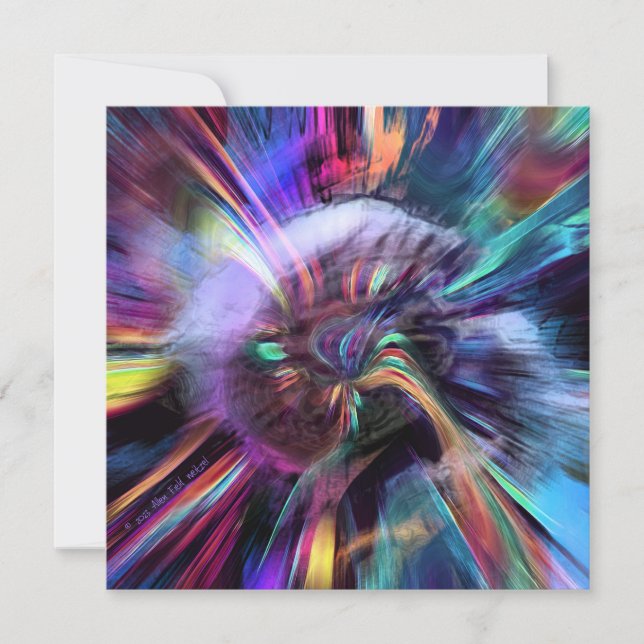 "When A colour Wheel Implodes!" Card (Front)