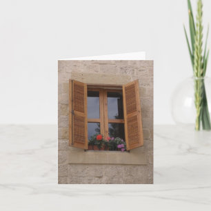 When a door closes a window opens card