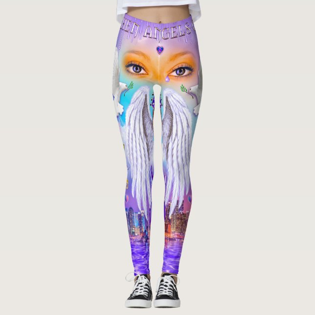 When Angels Cry Leggings (Front)