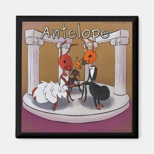 When Ants Elope Rick London Funny Comic Magnet