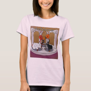 When Ants Elope Womens Funny Rick London T-Shirt