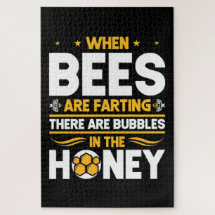 When Bees Are Farting Jigsaw Puzzle