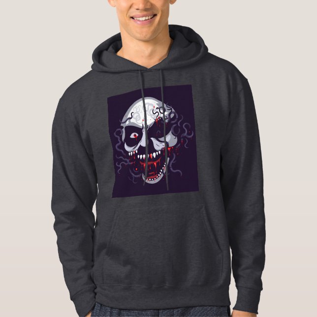 When Brains Just Aren't Enough! Hoodie (Front)
