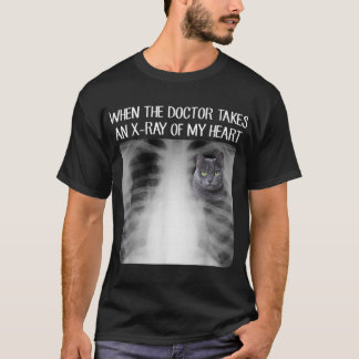When Doctor Takes Xray Of My Heart Funny Russian B T-Shirt