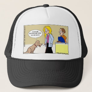 When Dogs R The Masters Funny Gifts & Tees Trucker Hat