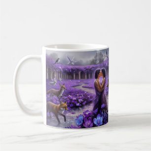 When Doves Cry Garden Love and Shadow Mug