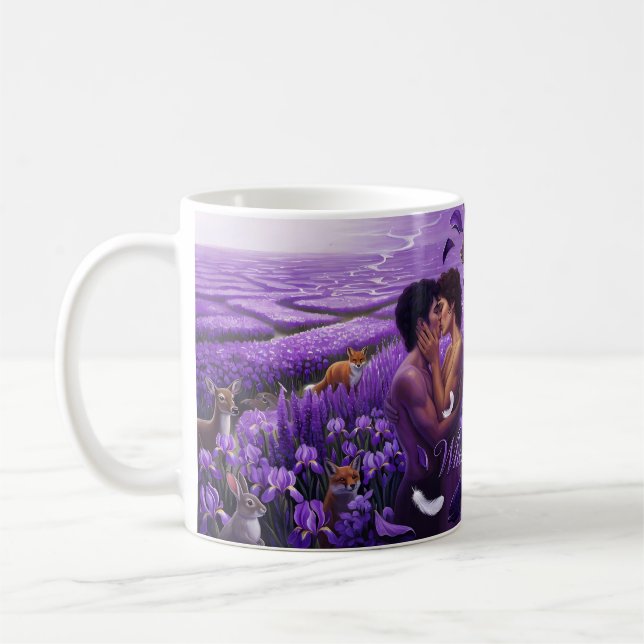 When Doves Cry Violet Fields Passion Mug (Left)