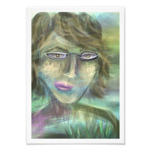 When Earth Speaks ~ Modern Feminine Portrait Photo Print