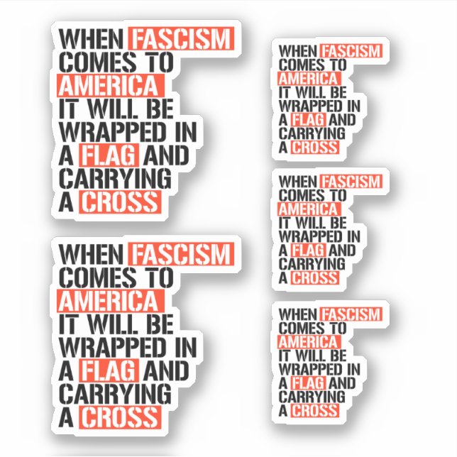 When Fascism comes to America (Front)