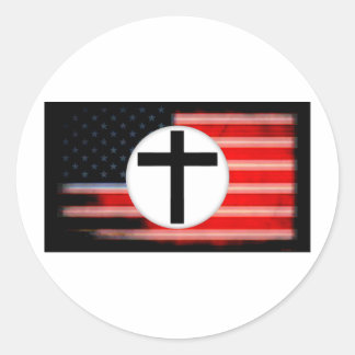 when fascism comes to America Classic Round Sticker