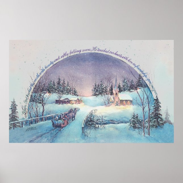 WHEN GOD TOUCHED by SHARON SHARPE Poster (Front)