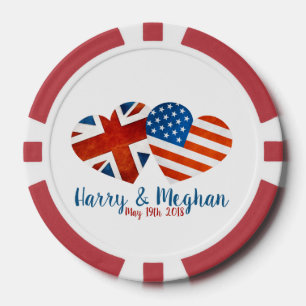 When Harry met Meghan Poker Chips