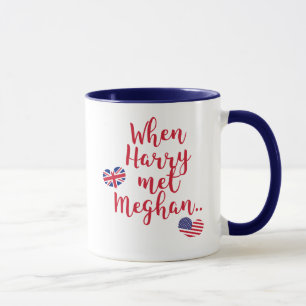 When Harry met Meghan Royal Wedding Mug
