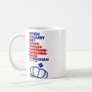 When Harry Met Meghan Royal Wedding Quirky Merch! Coffee Mug