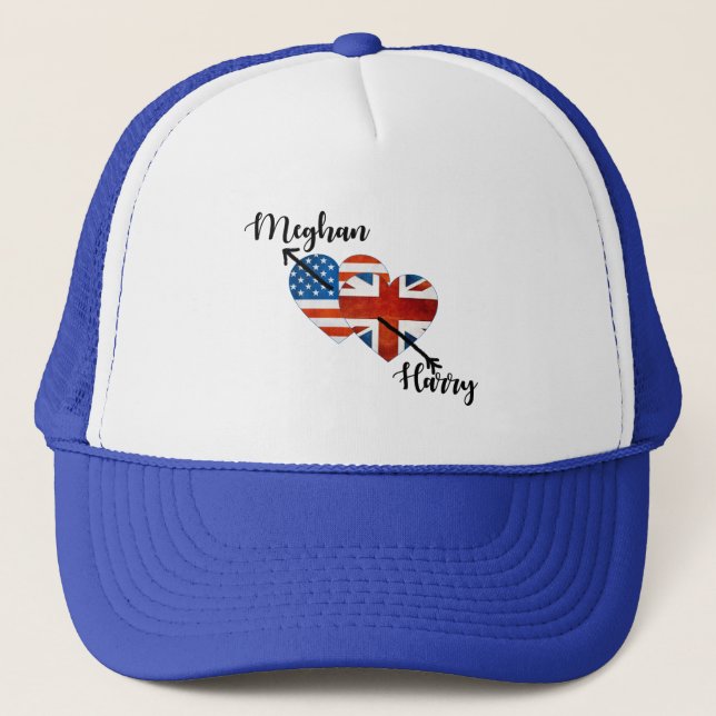 When Harry met Meghan Trucker Hat (Front)