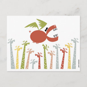 When Hippos Fly Postcard