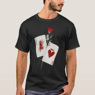 When I Fold You See The Best In Me Cards Rose Vint T-Shirt