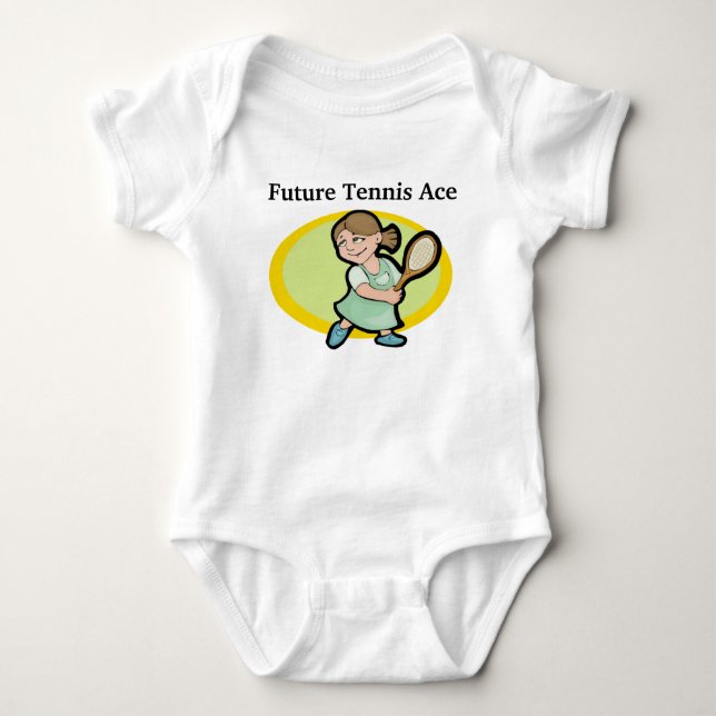 When I Grow Up #6 Baby Bodysuit (Front)