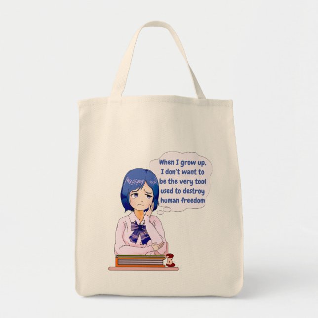 When I grow up bag (Front)