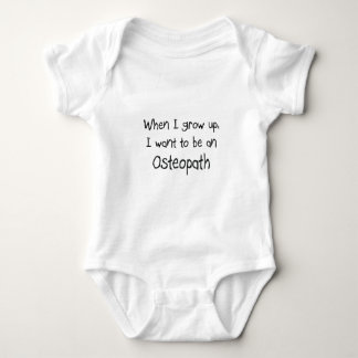 When I grow up I want to be an Osteopath Baby Bodysuit