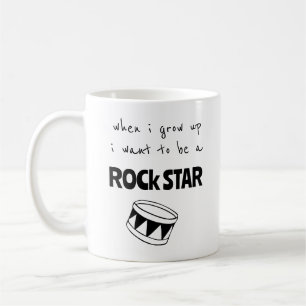 When I Grow Up Rock Star Coffee Mug