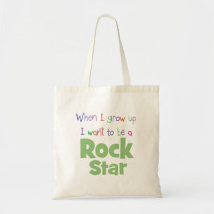 When I Grow Up Rock Star Tote Bag